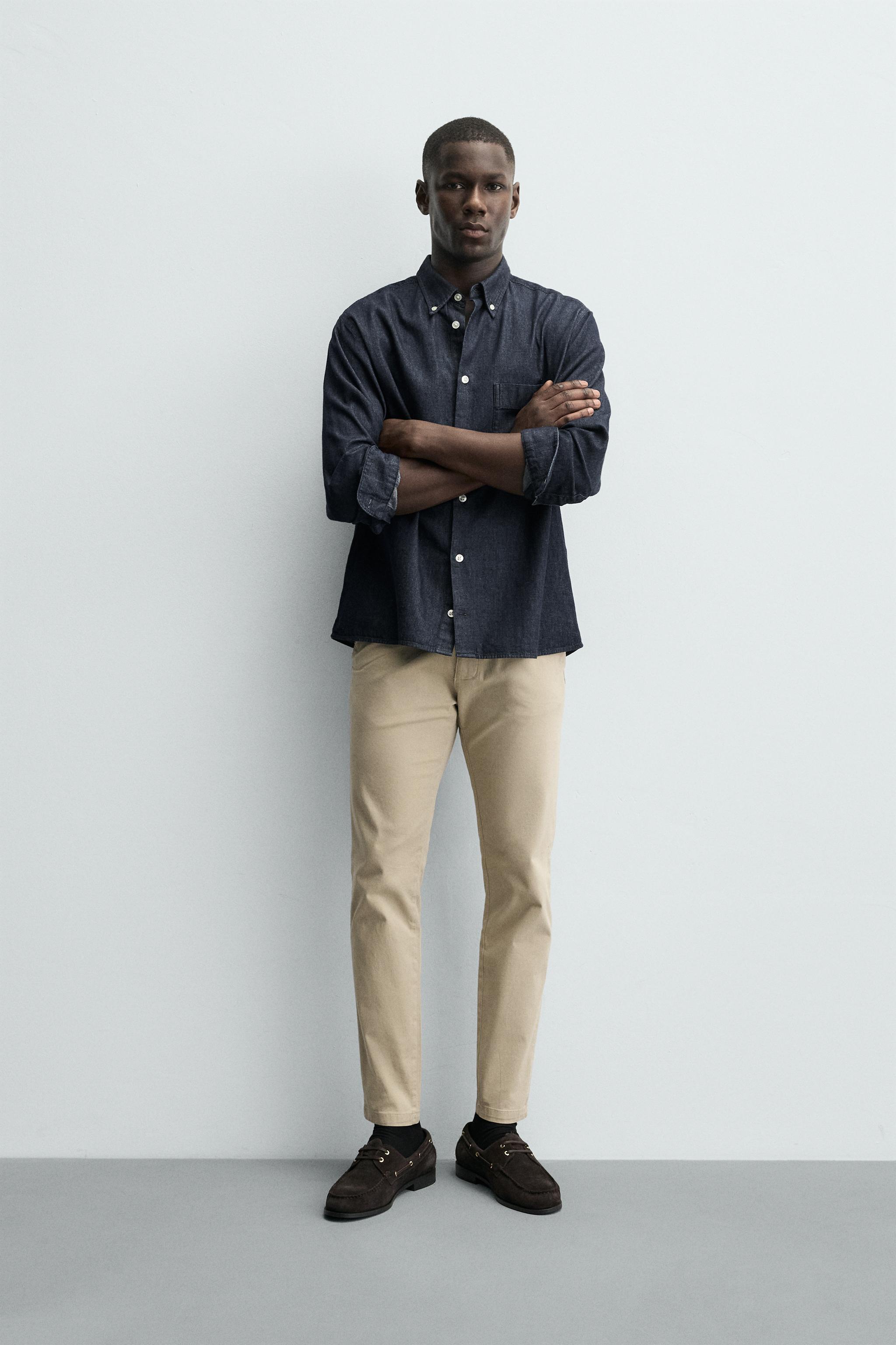 SKINNY CHINO PANTS